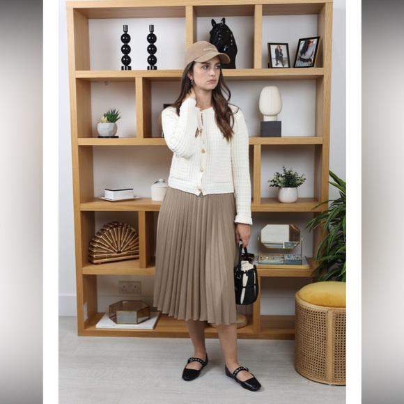 House of Lancry LUNA PLEATED SKIRT - Picture 2 of 4